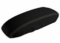 Leather Console Lid Armrest Cover for Honda Accord (1998–2002) Beige Stitch