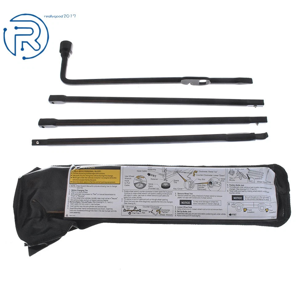 Spare Tire Lug Wrench Tool Kit for GMC Sierra/Chevy Silverado