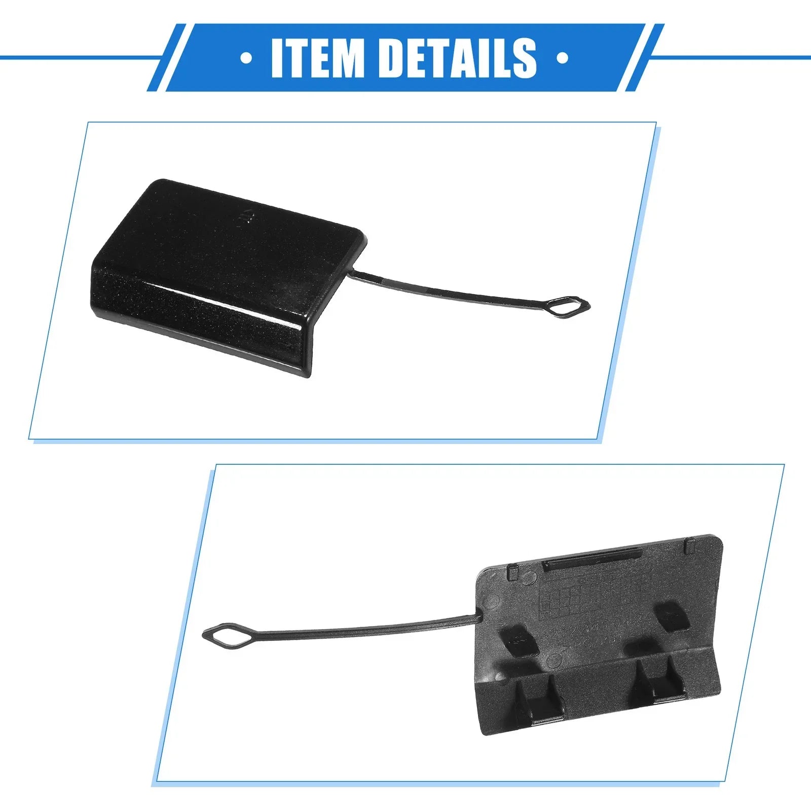 Tow Hook Eye Hole Cover Cap for Mercedes-Benz E-Class W212 (2009-2016)
