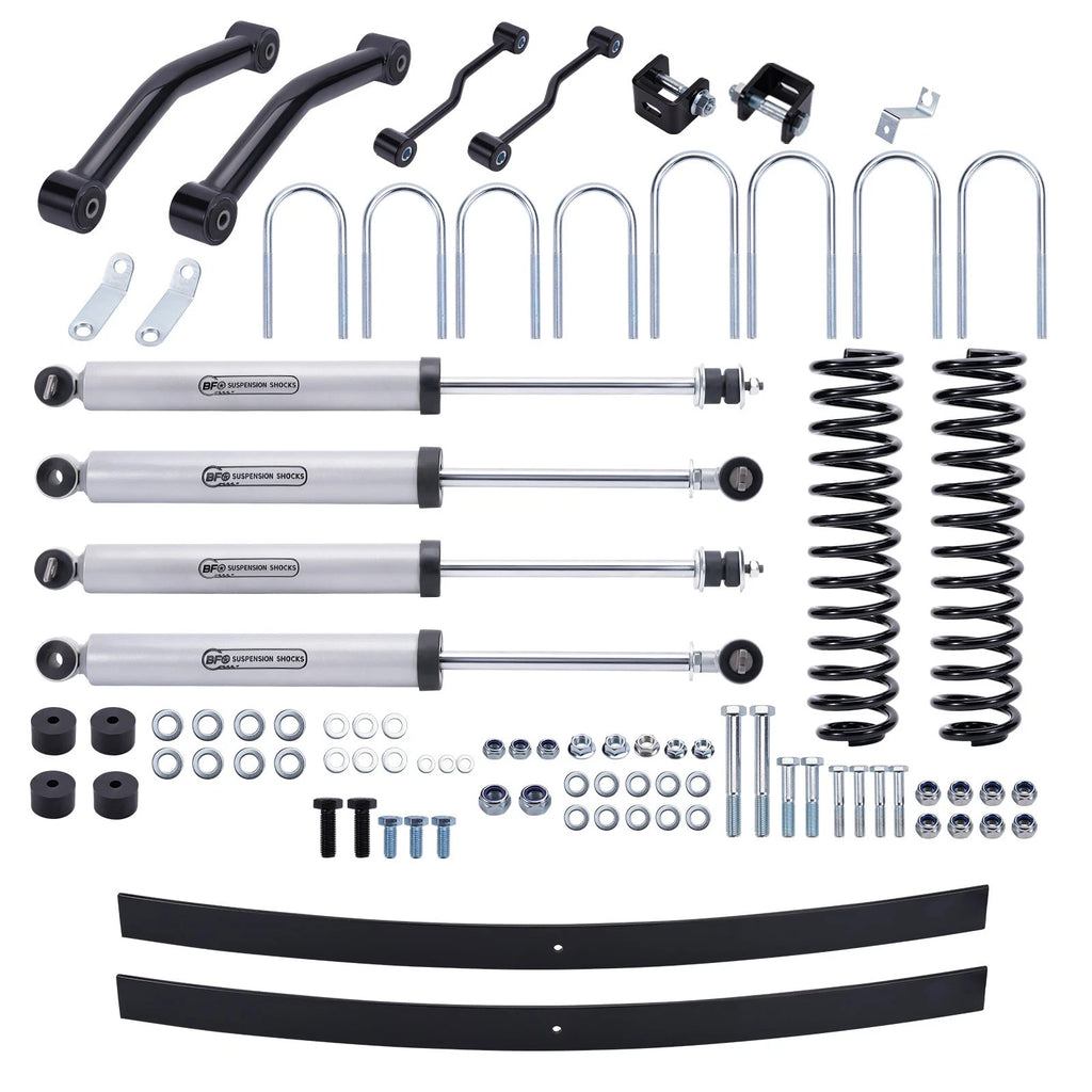 4.5" Lift Kit with Shocks for Jeep Cherokee XJ (1984–2001)