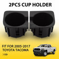 Pair Center Console Cup Holder Inserts for Toyota Tacoma (2005–2017)