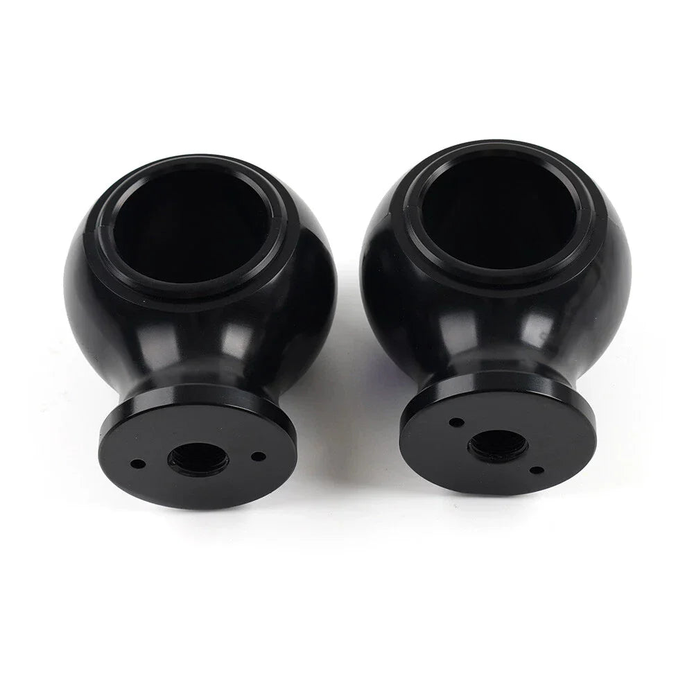 32mm 1.25" Fat Handlebar Risers Clamp Black for Harley Touring