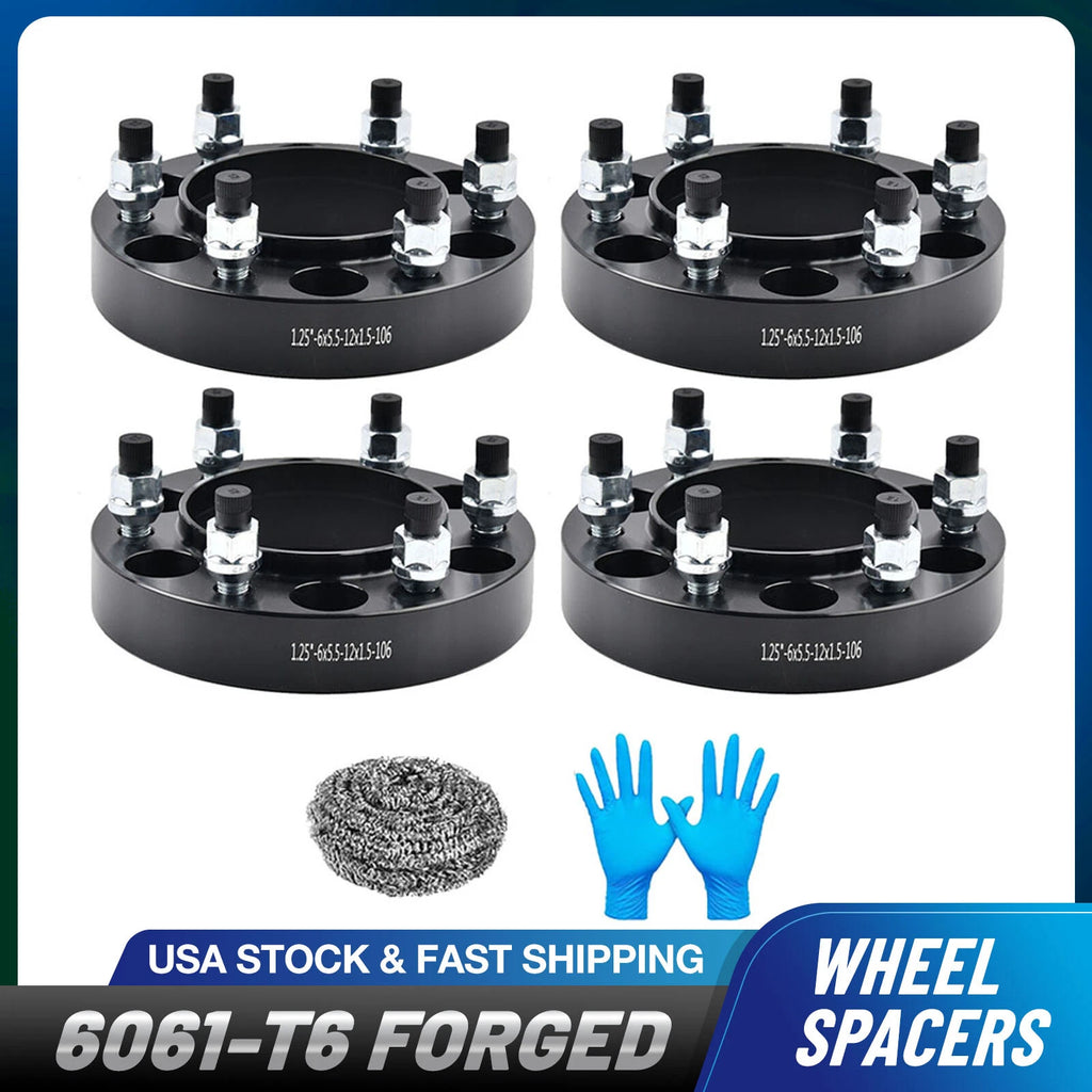 Set of 4 Wheel Spacers 1.25" for Toyota Tacoma 4Runner Tundra (2005–2023)