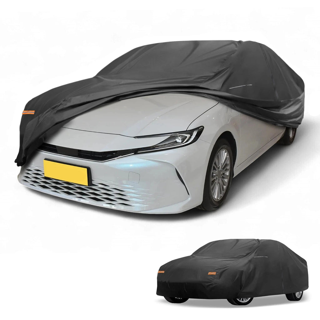 Waterproof Car Cover for Toyota Camry (210D-PU, Black)