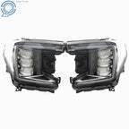 2X LED Headlamp Assembly for GMC Yukon SLE/SLT (2021-2023) Clear Lens