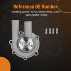 Coolant Water Pump for Yanmar 1700-2310  Aluminum Housing