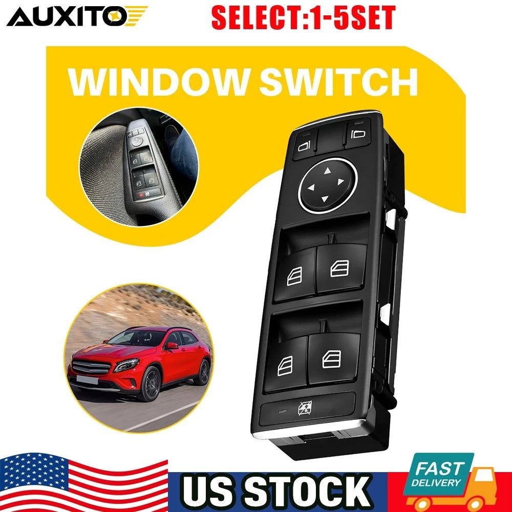 Master Power Window Switch for Mercedes-Benz CLA250 (2014–2017)