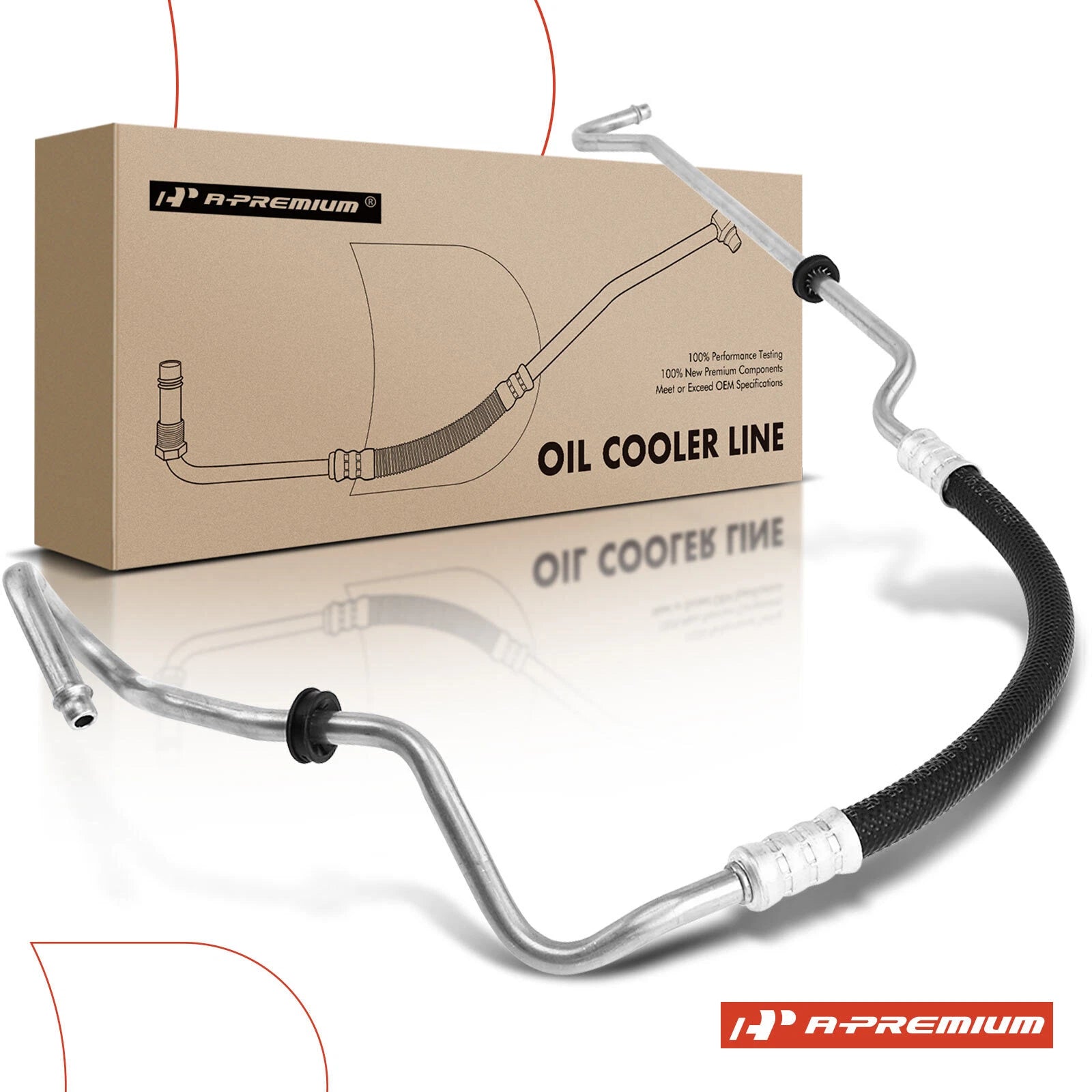Lower Oil Cooler Hose for Chevy Lumina Pontiac Grand Prix (1990–2003)