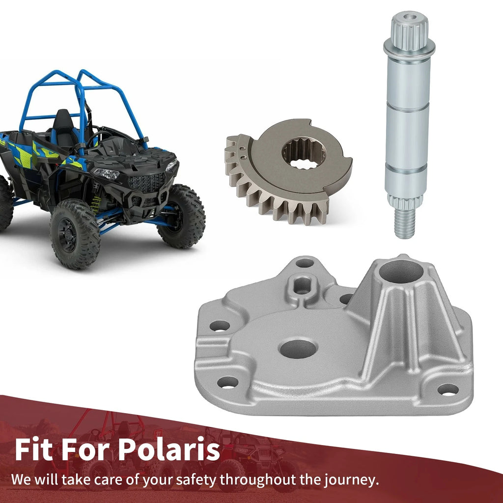 Gearcase Cover & Selector & Shift Shaft for Polaris (3233832, 3235238, 3234188)