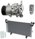AC Compressor Kit With Condenser for Subaru Outback 2.5L (2014–2014)