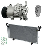 AC Compressor Kit With Condenser for Subaru Outback 2.5L (2014–2014)
