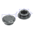 Aluminum Titan-color Frame Hole Caps Plug Cover for Yamaha YZF-R3 (2015–2023)