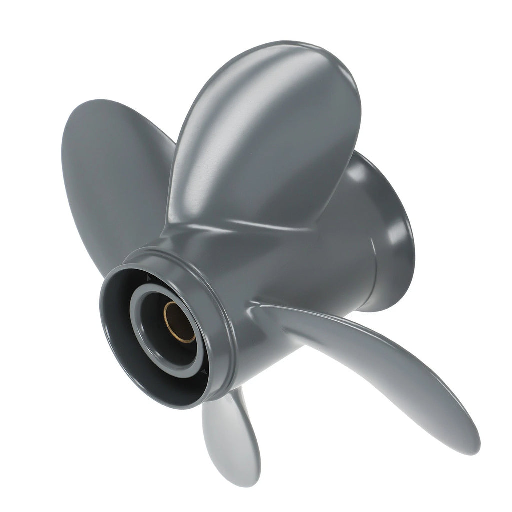 Set of 4 Blade Propellers for Honda BF8 BF15 Yamaha F9.9 F15 F20