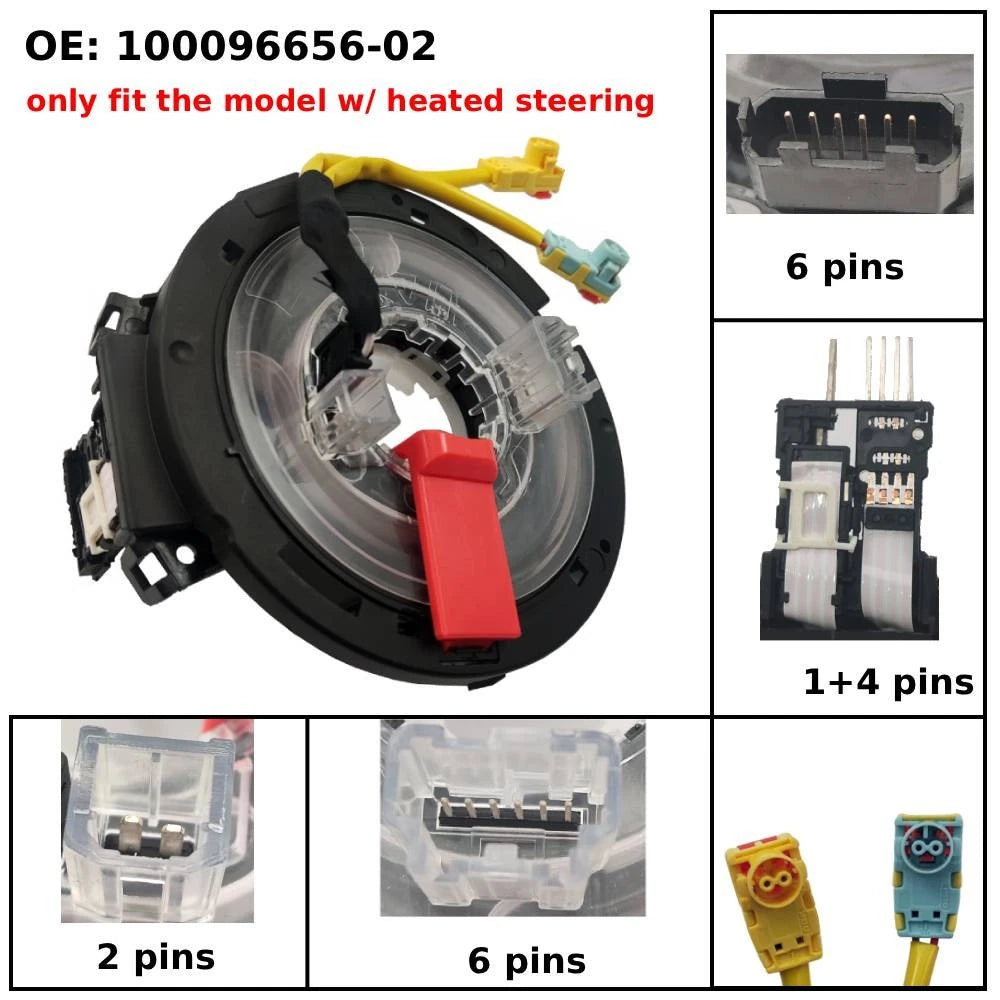 Clock Spring for Jeep Grand Cherokee (2014) 100096656-02