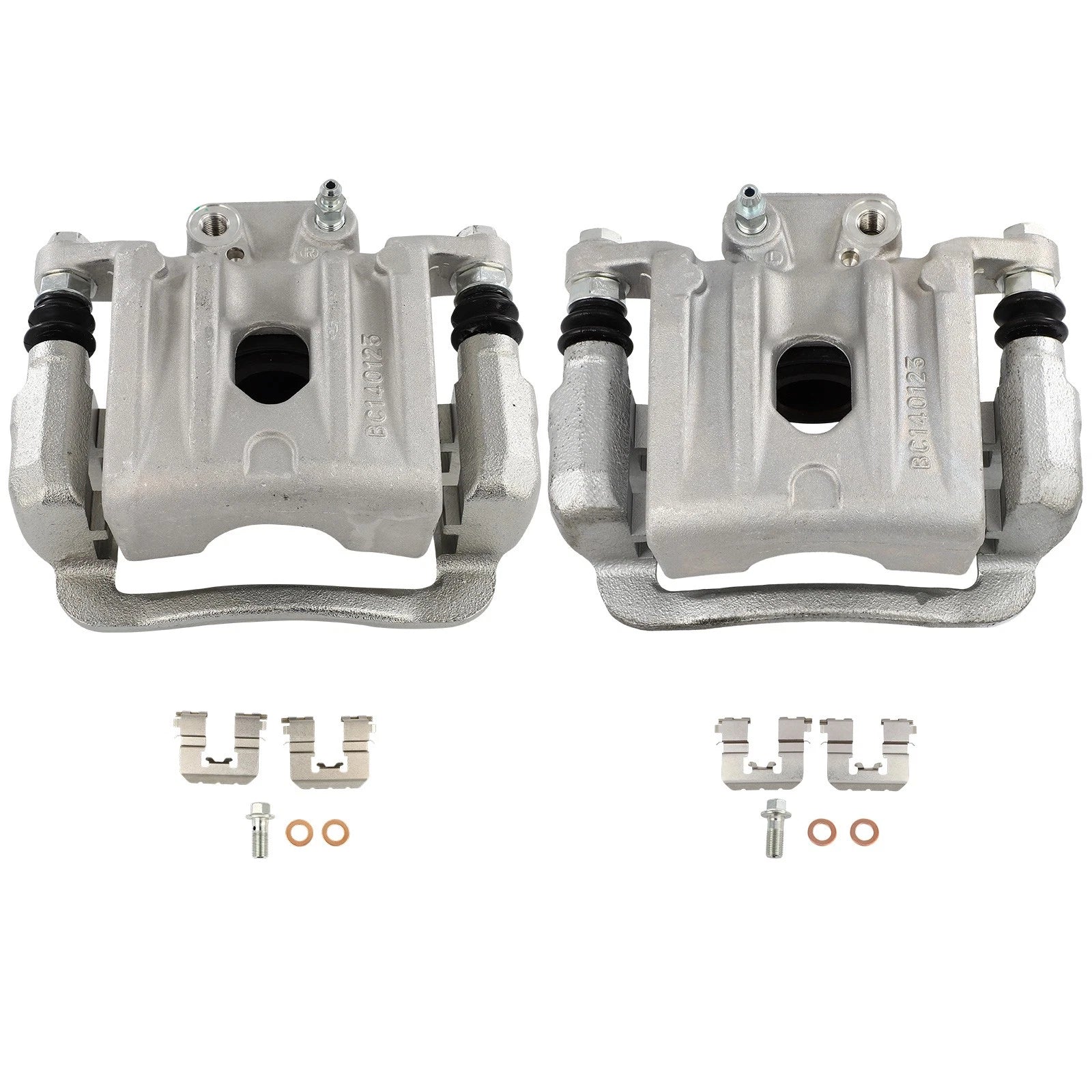 Set of 2 Rear Brake Calipers for Hyundai Santa Fe, Kia Sorento