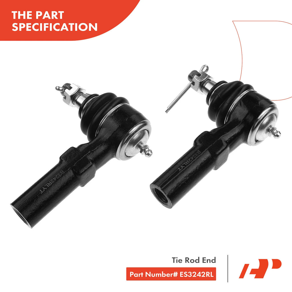 6x Front Tie Rod End Ball Joints for Chevrolet Lumina APV (1993–1996)