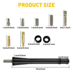 4" Aluminum Short Antenna Aerial for Universal Fit Car Vehicle