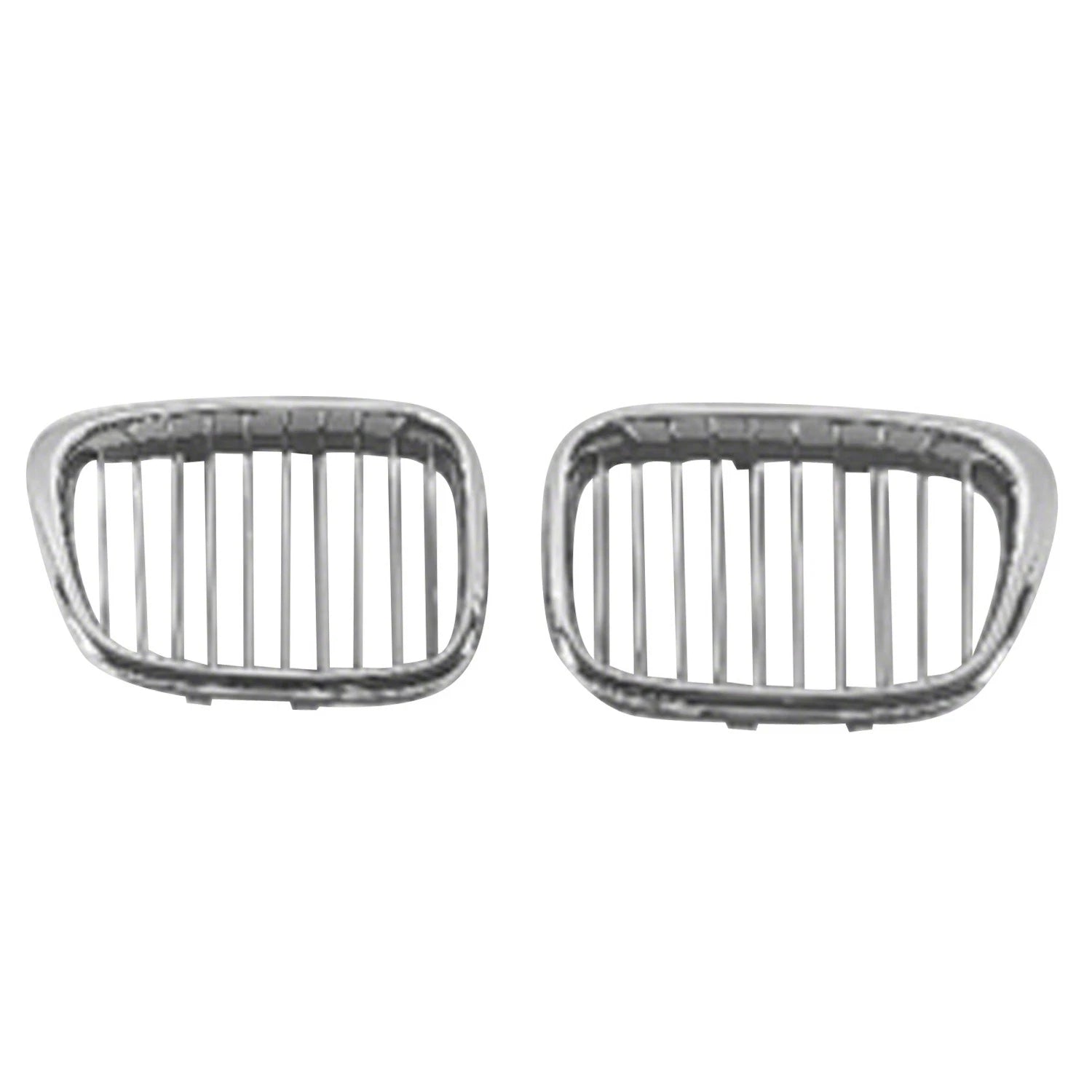 Replacement Black Chrome Passenger Side Grille for BMW 5 Series (2001–2003)
