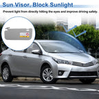 Right Side Sun Visor for Toyota Corolla (2014–2018) No. 7431002K91 Gray