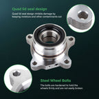 Set of 2 Rear Wheel Bearing Hub Assembly for Toyota 4Runner Lexus GX46 FJ Cruiser (2007–2013)