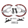 Brake Rotor Covers LED Light Red Lens for Honda GL1800 (2018–2025)