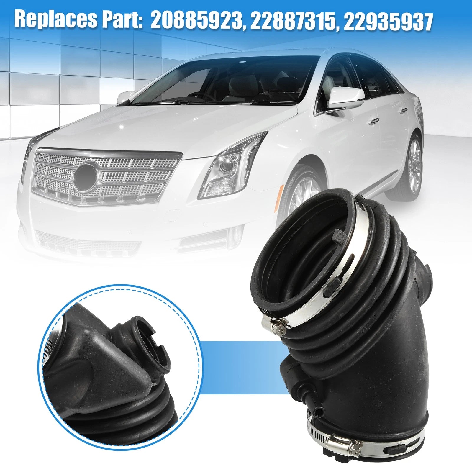 Air Cleaner Intake Hose Replaces 22935937 for Cadillac XTS (2013–2019)