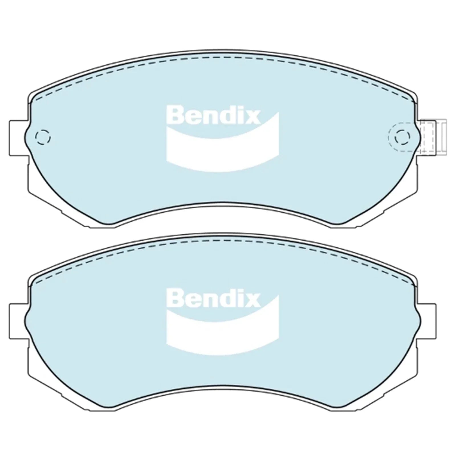 GCT Front Disc Brake Pad Set for Nissan Cefiro (1990-1992)