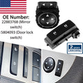 Left Door Lock Mirror Switch for GMC Sierra, Chevrolet Silverado (2007â2013)
