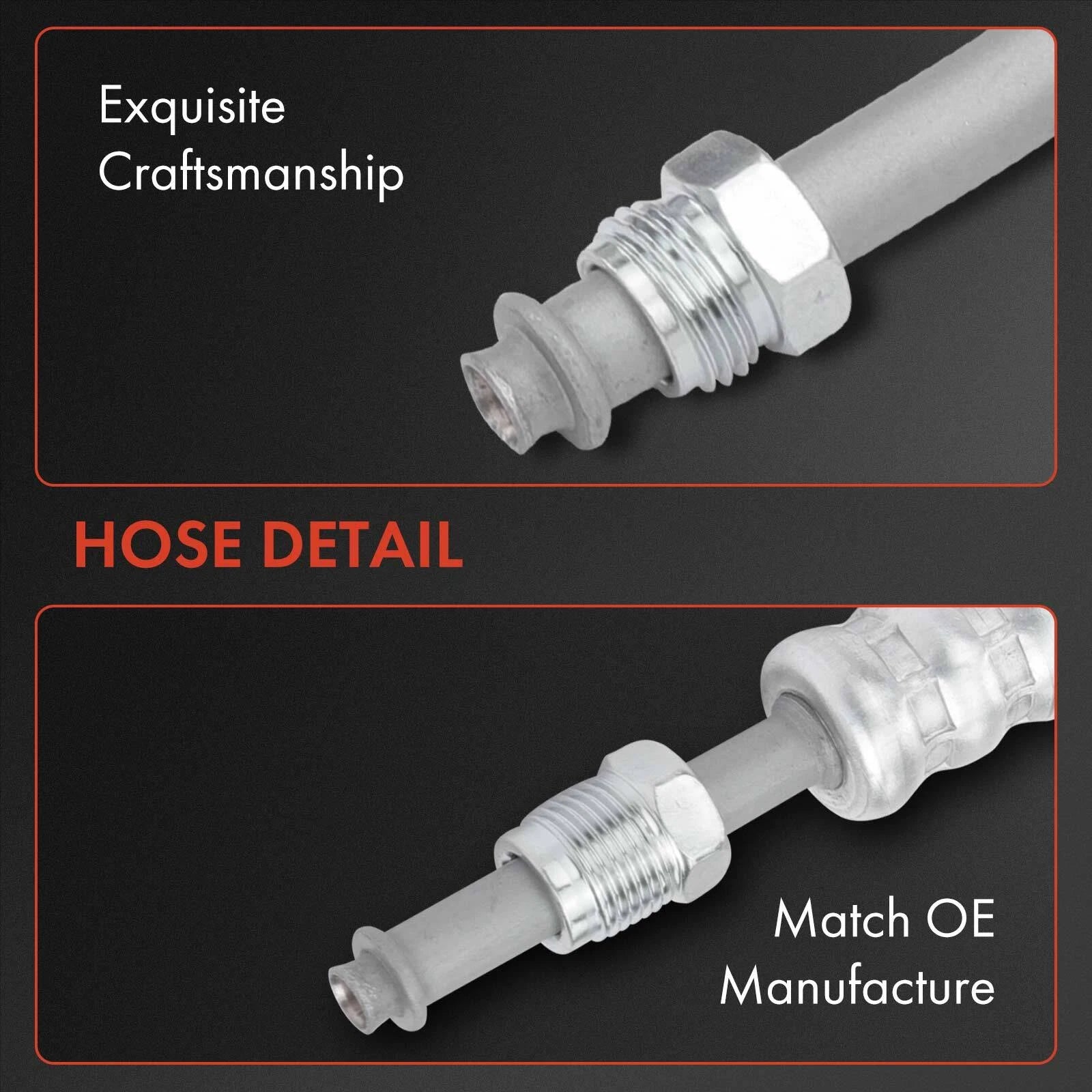 2X Power Steering Return & Pressure Hose for Chevrolet Camaro (2010-2015)