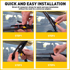Rear Windshield Wiper Blade with Arm for Dodge Grand Caravan (2011–2019)