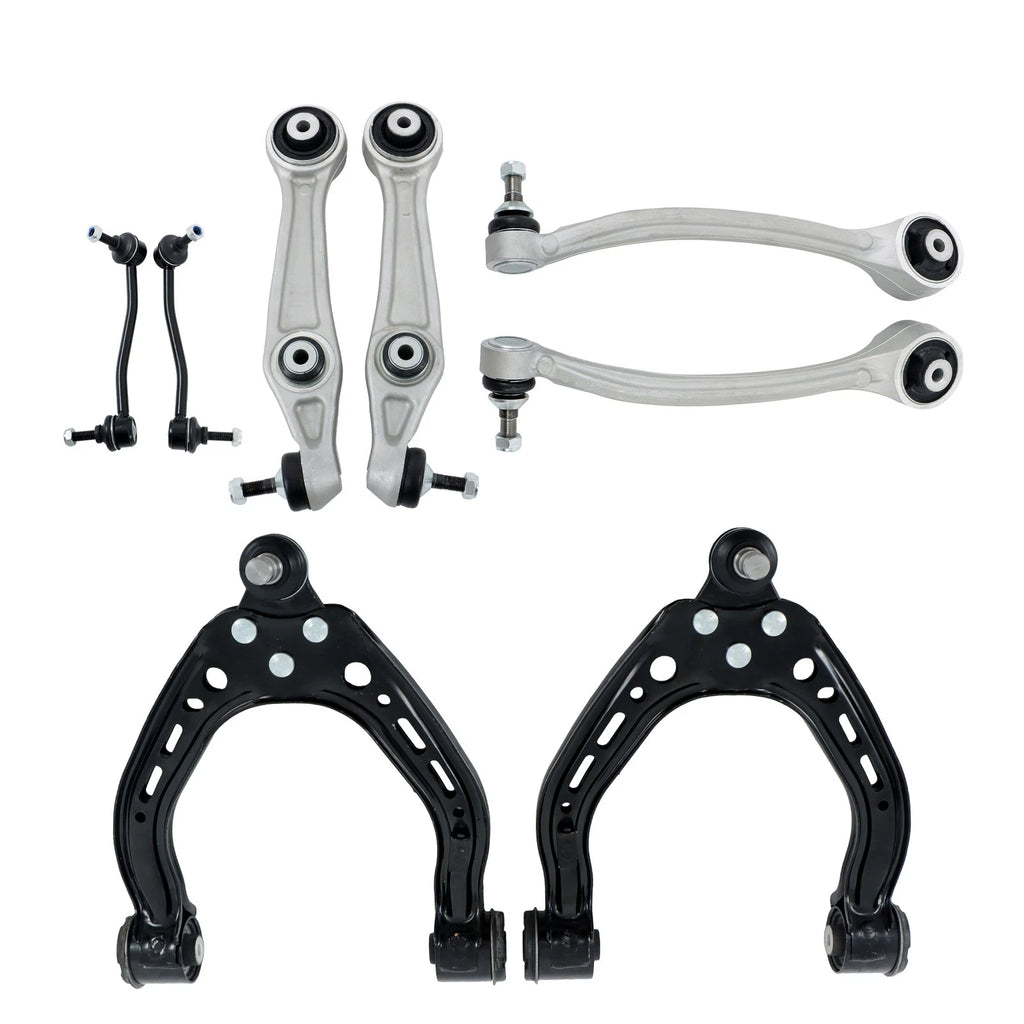 8PC Control Arm Kit with Sway Bar Link for Tesla Model S (2012–2020)