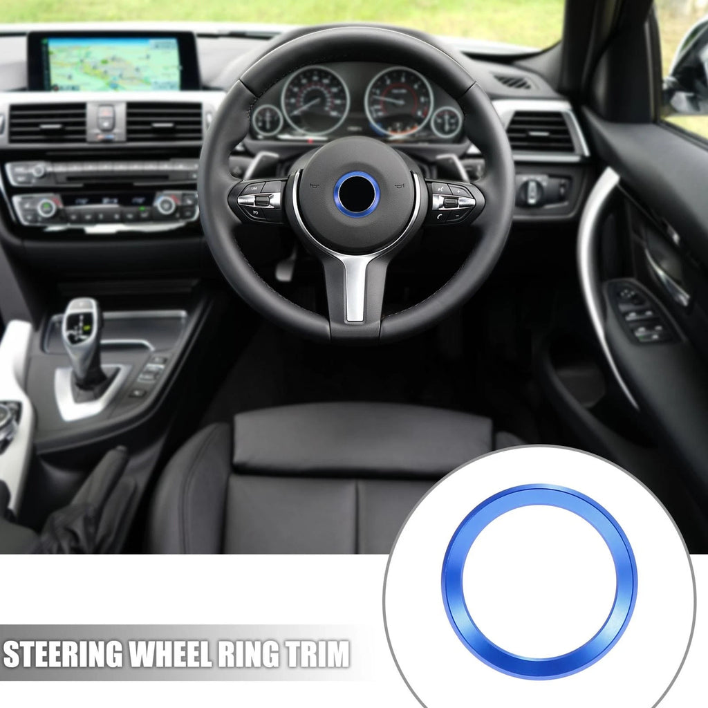 Steering Wheel Decal Ring Cover Trim for BMW 1 3 5 7 Series X1 X3 X5 X6 (2010–2023)