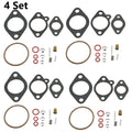 4X Carburetor Kit Repair for Chrysler Force Outboard 9.9-120 HP (1990-1999)