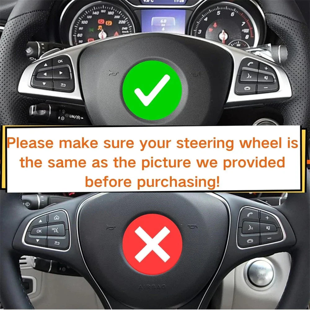 Steering Wheel Volume Control Switch Buttons for Benz A B GLA GLS GLE (2013-2023)