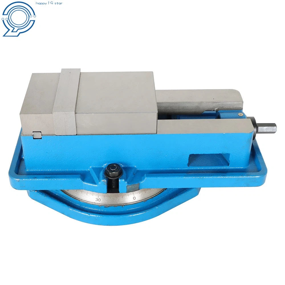 360 Swivel Base Lockdown Vise for CNC Milling Machine Bench Clamp