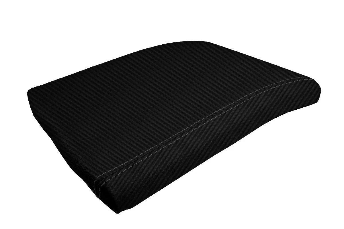Carbon Fiber Console Lid Jump Seat Cover for Ford F150 (2004–2008)