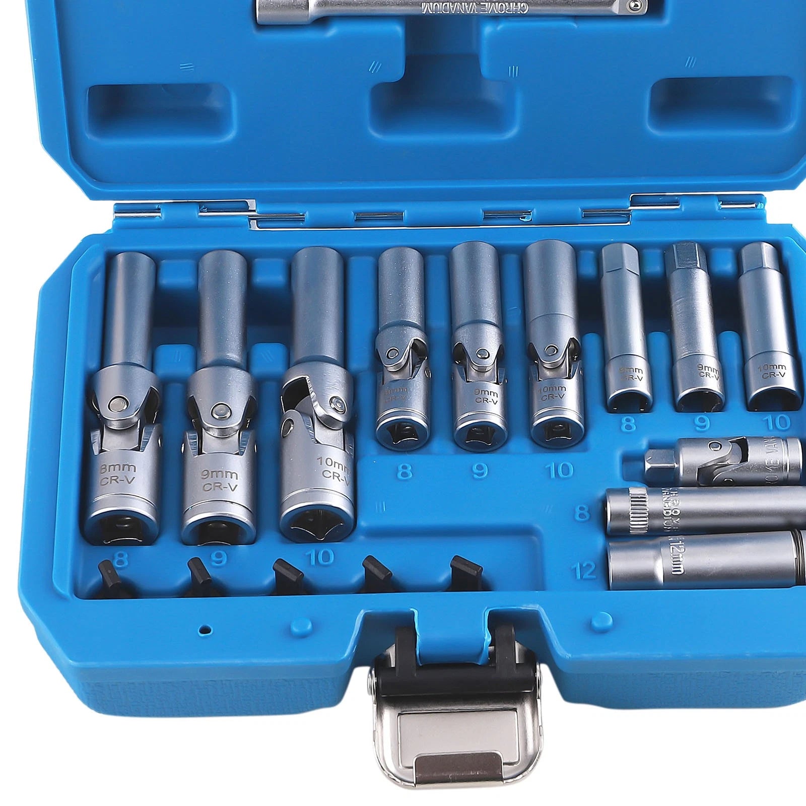 18PC Glow Plug Socket Kit for GM (55564163) VAG (03L905061D) with Extension Bar