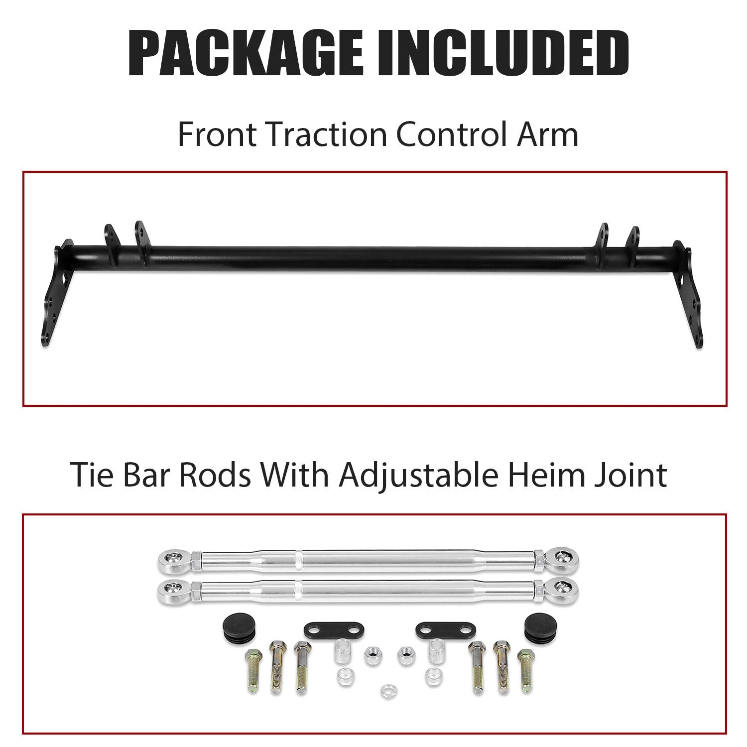 K Swap Control Tie Bar Kit for Honda Civic EF CRX (1988–1991)