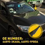 Windshield Wiper Cowl Extension Trim Left for Nissan Pathfinder (2013–2020)