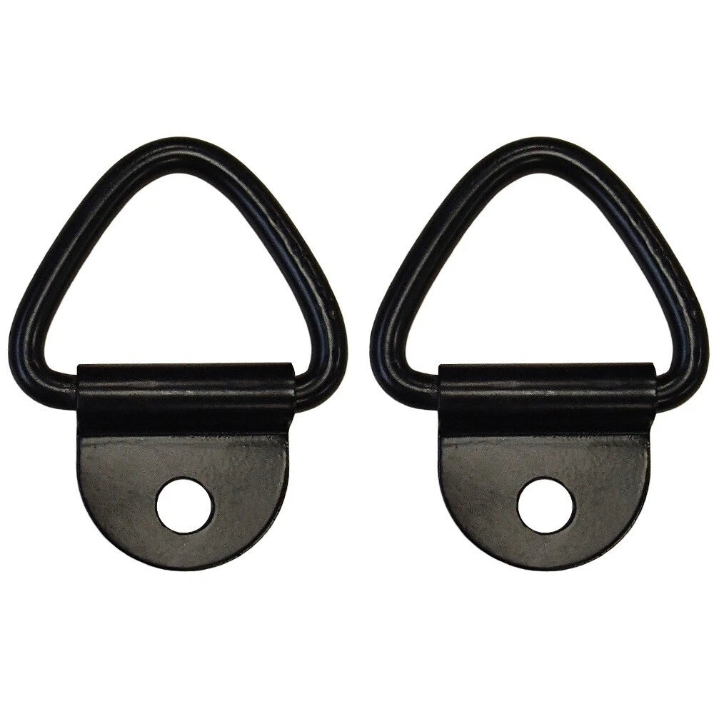Set of 2 Steel D-Ring Tie Down for Truck Trailer Motorcycle ATV (2400#)
