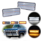 Clear Switchback LED Sequential Signal Light for Ford F-100 (1974–1977)