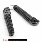 Rear Foot Peg Footrest for Yamaha YZF R1 (1998–2014), R6 (1999–2014), R6S (2003–2008) Black T9