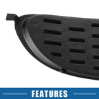 Front Fog Light Cover Grille for Dodge Journey 2011-2020 Black (Set of 2)