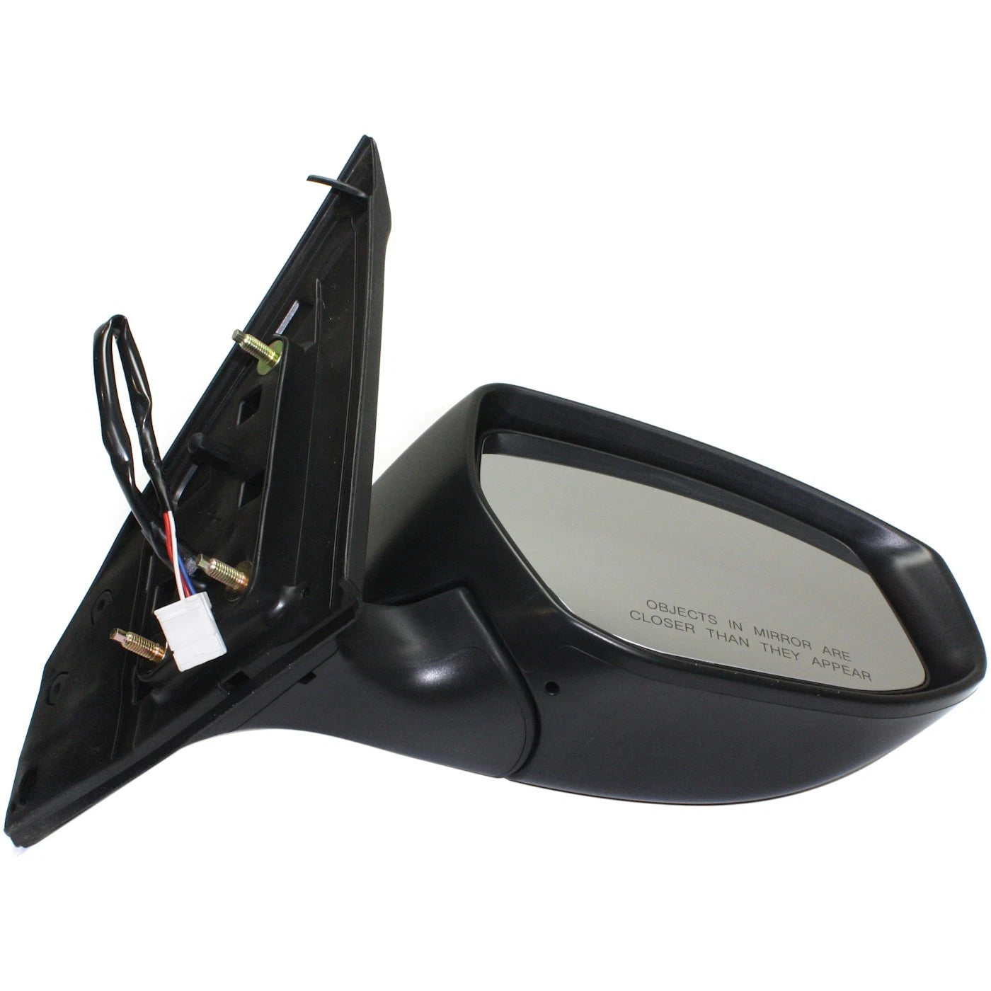 Power Mirror Pair for Nissan Sentra (2013–2018) Manual Folding Paintable