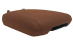 Leather Console Lid Armrest Cover for Kia Telluride (2020) - Brown