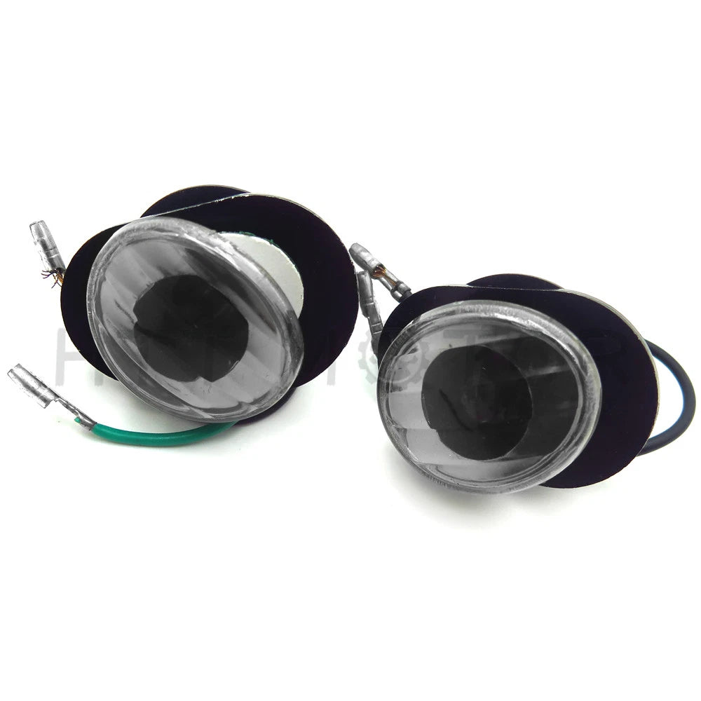 Smoke Flush Mount LED Turn Signals for Kawasaki ZZR600 (2005–2006)