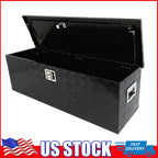 48" Aluminum Tool Box for Trailer Flatbed with Key Lock