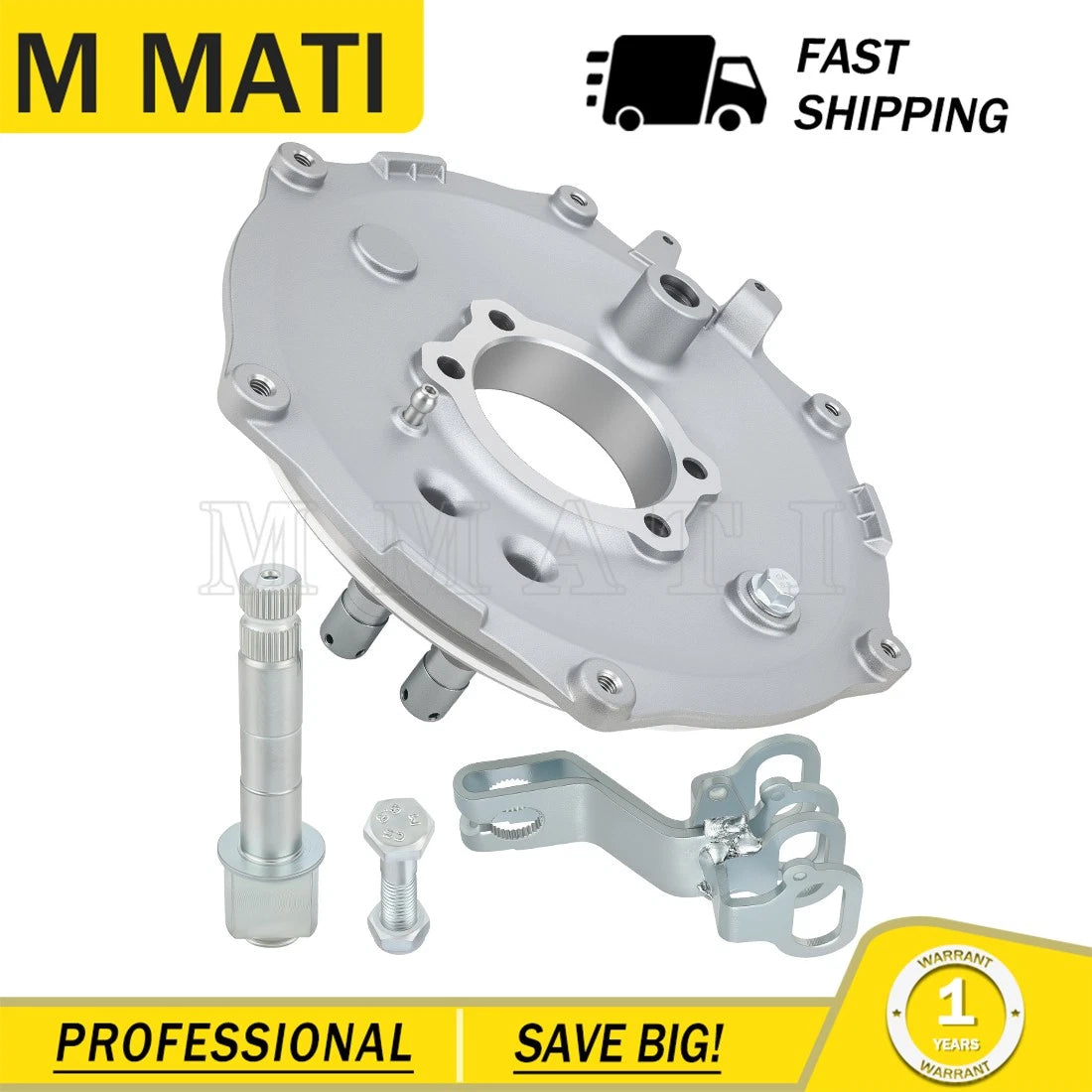 Rear Brake Panel w/ Camshaft Lever Kit for Yamaha Big Bear 250 (2007–2009)
