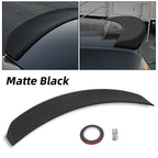 Matte Black Trunk Rear Spoiler Wing Lip for Chrysler 300 (2011–2023)