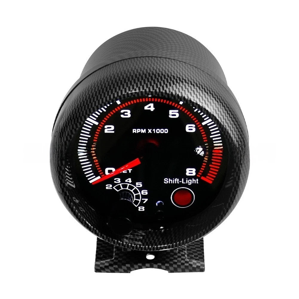 95mm Rev Counter Tachometer 8000 RPM for 4 6 8 Cylinder Vehicles